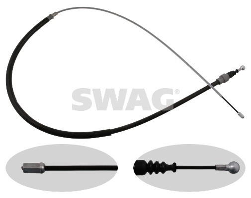 Cable, parking brake - 32 92 4412 SWAG